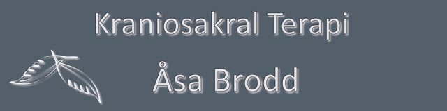 Välkommen till Åsa Brodd Kraniosakral terapi